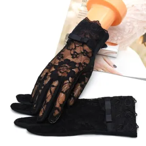 Black Steampunk Gloves