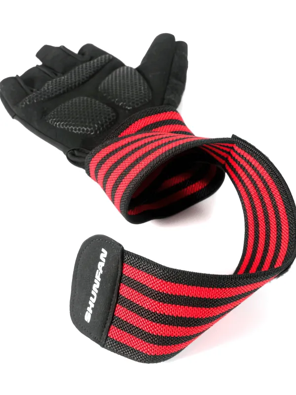 Breathable Non-Slip Elastic Men's Gloves With Adjustable Clasp For Training - SF0832