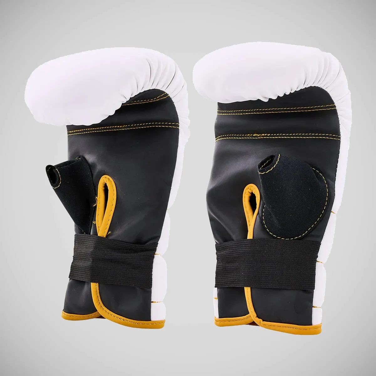 Century Partner Training Gloves and Mitts Combo White/ Gold