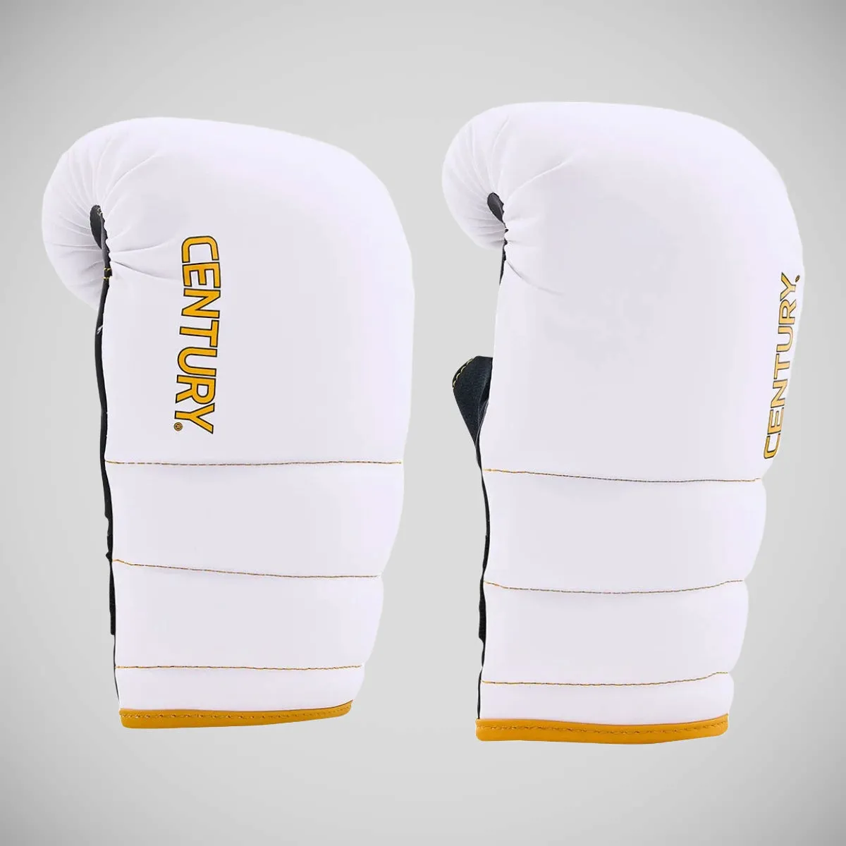 Century Partner Training Gloves and Mitts Combo White/ Gold
