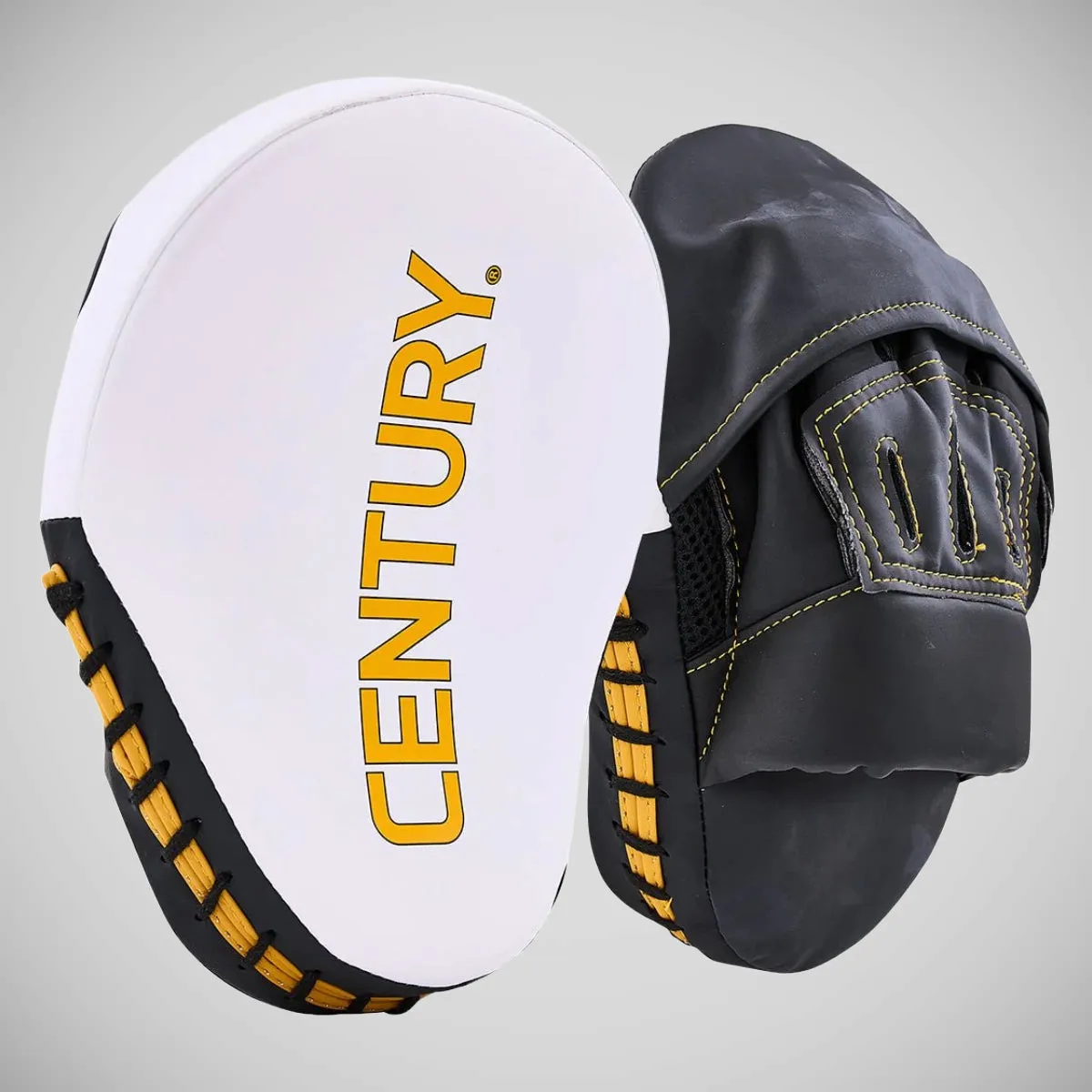 Century Partner Training Gloves and Mitts Combo White/ Gold
