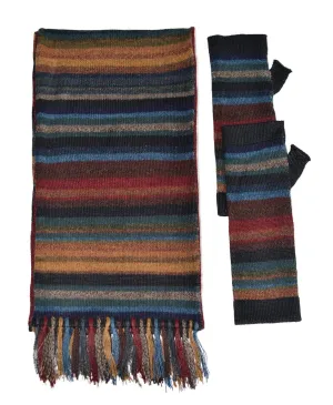 Chiminea Alpaca Scarf and Fingerless Glove Set