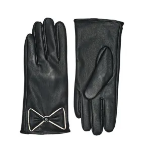 Coco Faux Leather Gloves