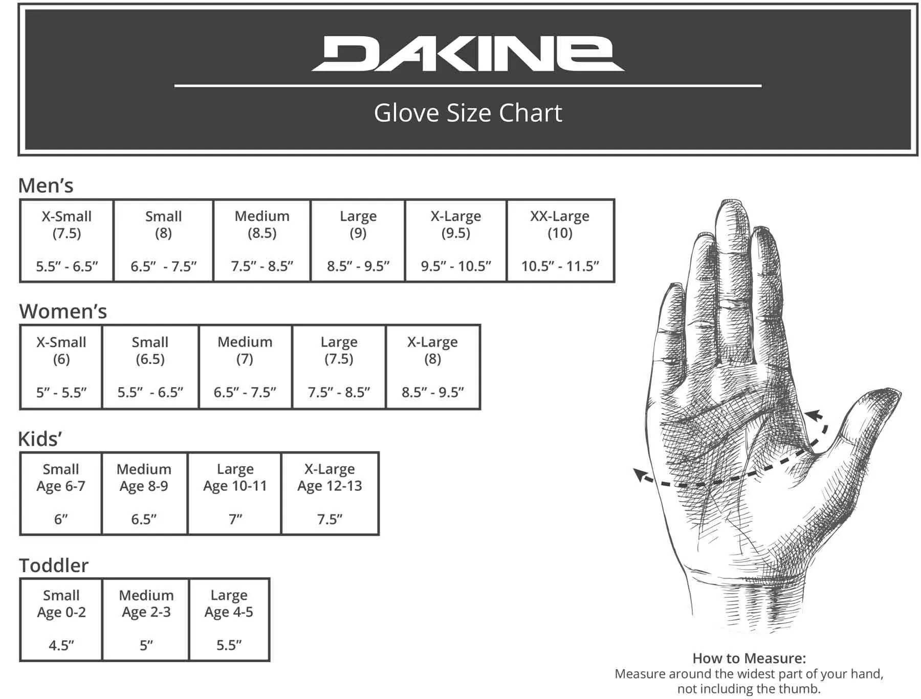 Dakine Scout Gloves Snowboard Gloves and Ski Gloves, Waterproof and Breathable