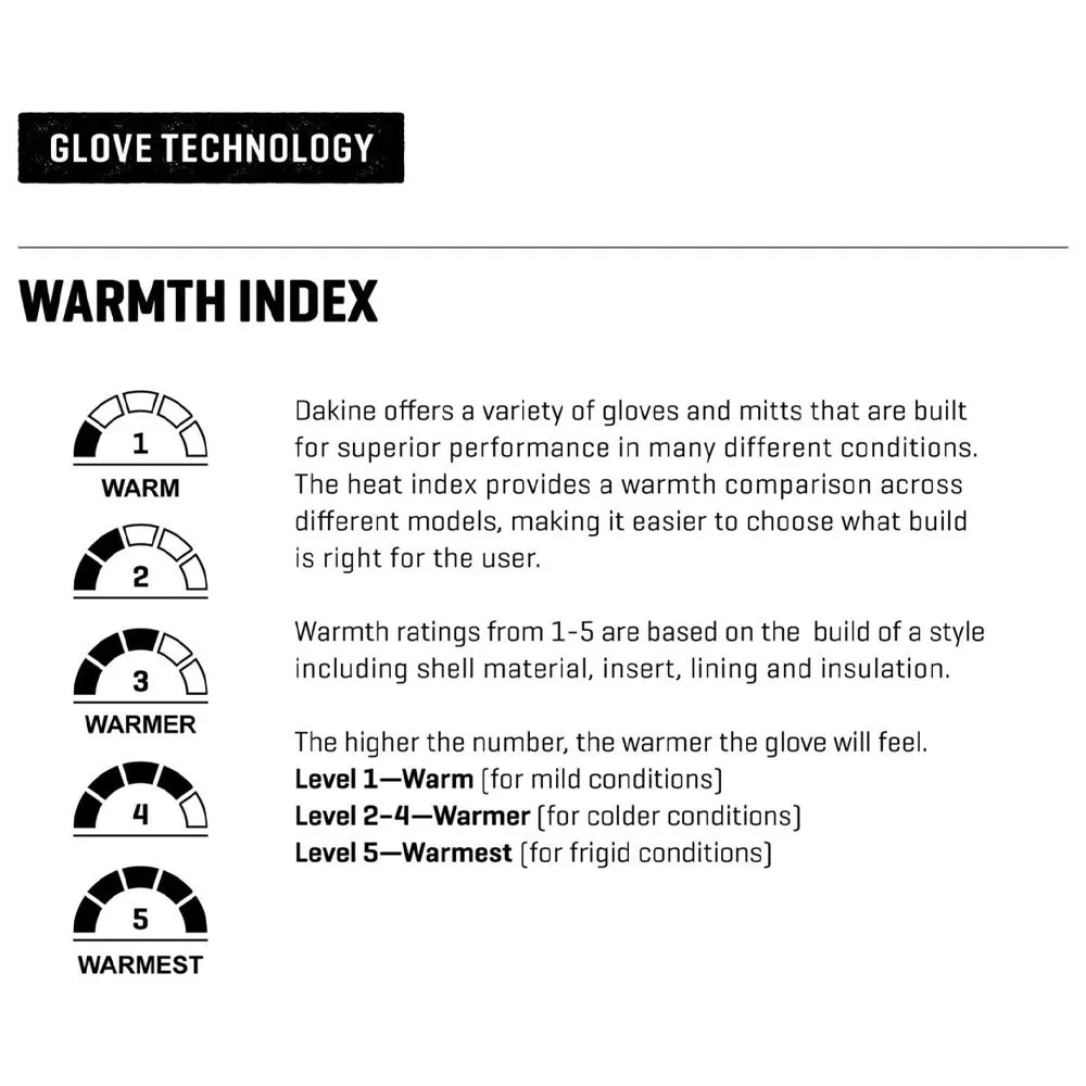 Dakine Womens Sequoia Gore-Tex Snowboard/Ski Mitts