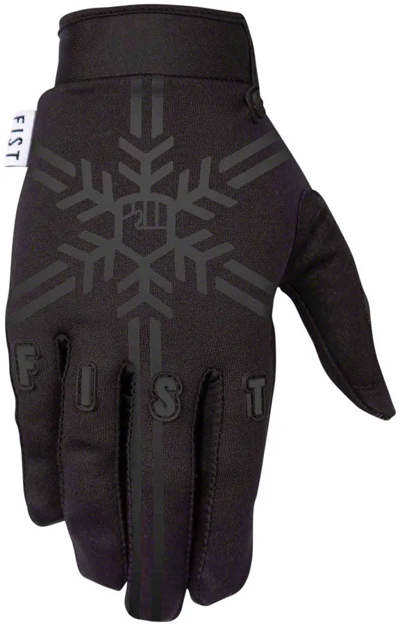 Fist Handwear Black Snowflake Frosty Fingers Glove