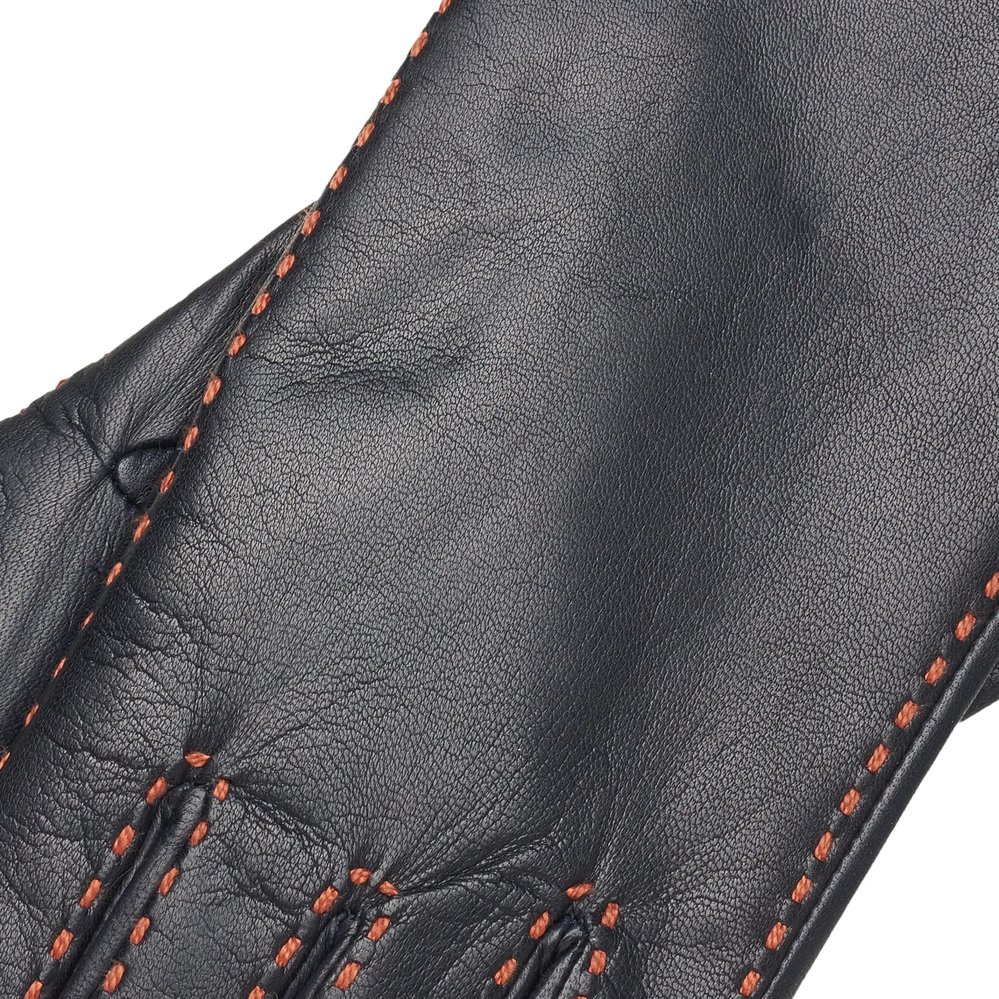 Foligno Blue navy with Camel Leather Gloves