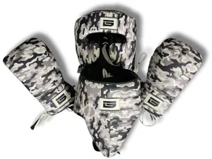 Grey Camo Boxing Set