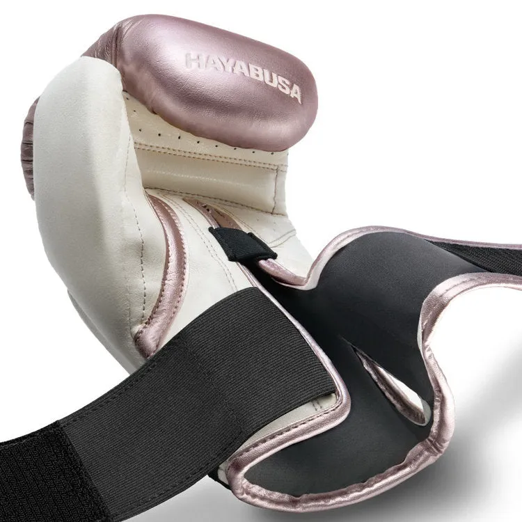 HAYABUSA T3 BOXING GLOVES MUAY THAI BOXING GLOVES 10 oz Rose Gold