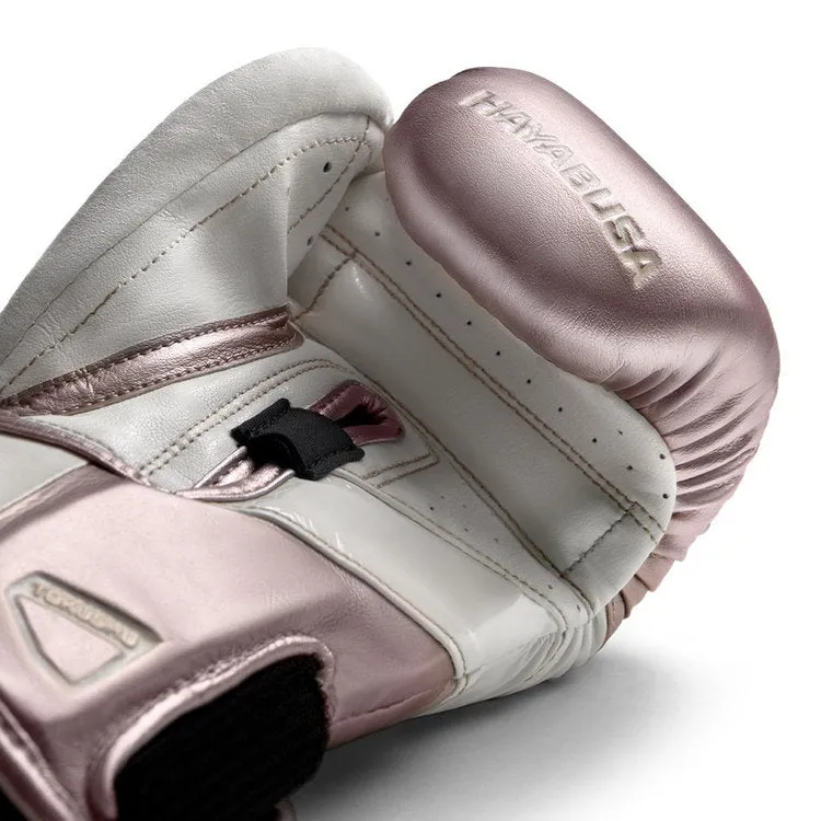 HAYABUSA T3 BOXING GLOVES MUAY THAI BOXING GLOVES 10 oz Rose Gold