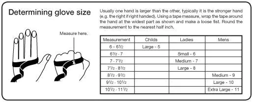 Heritage Adult Wrist Wrap Bull Riding Glove