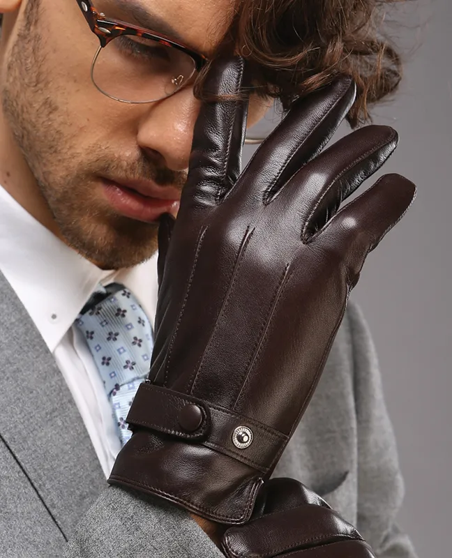 Houndsthroot Men Leather Glove
