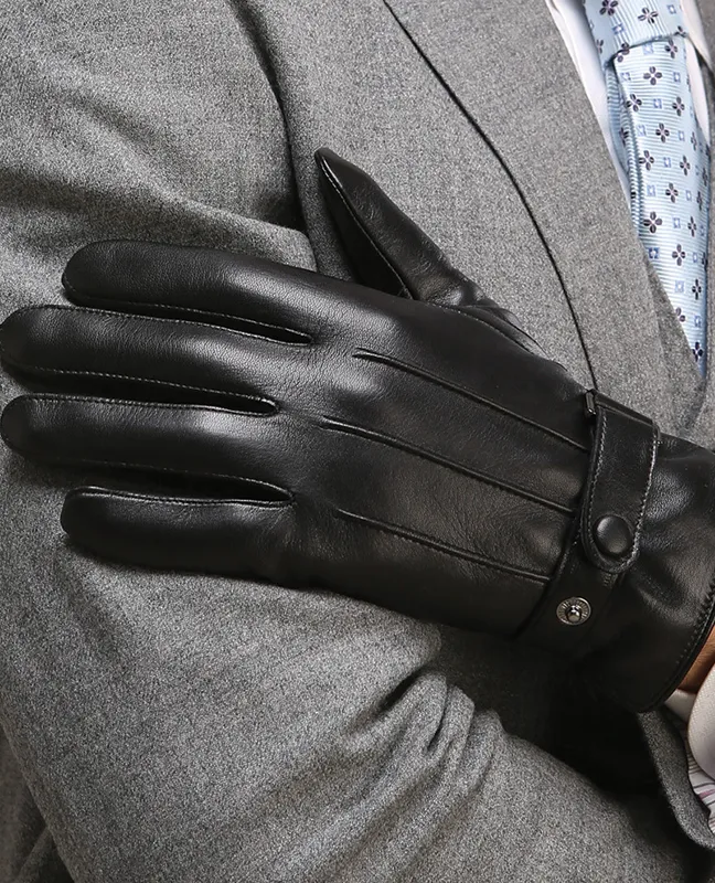 Houndsthroot Men Leather Glove