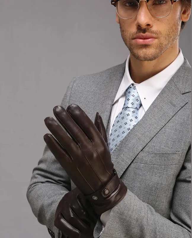 Houndsthroot Men Leather Glove