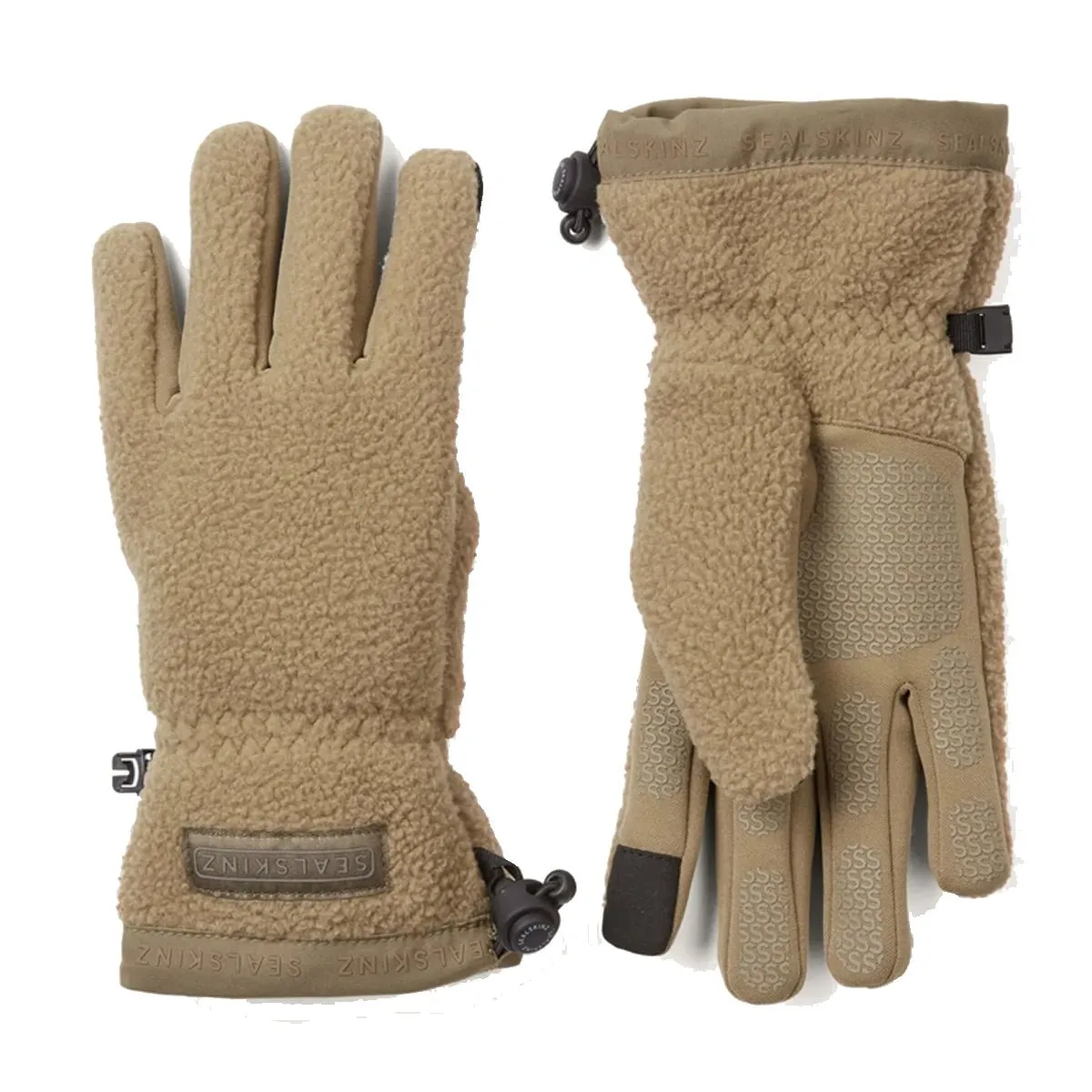 Hoveton Waterproof Sherpa Fleece Glove - Brown