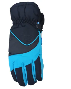 Ladies Diamond Ripstop Ski Glove Blue