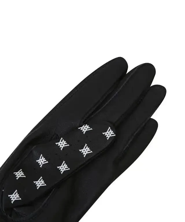 Luxury Monogrammed Left-Hand Golf Gloves for Men - Choose from 3 Elegant Colors