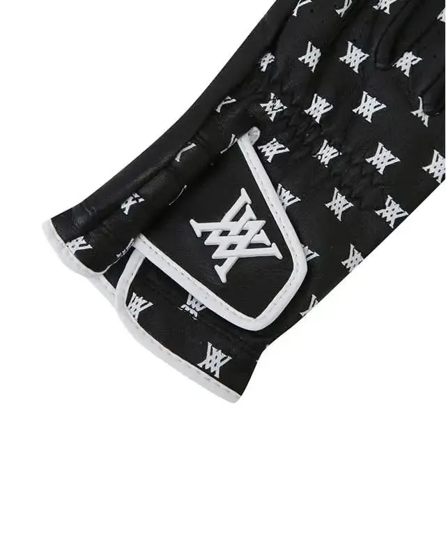 Luxury Monogrammed Left-Hand Golf Gloves for Men - Choose from 3 Elegant Colors
