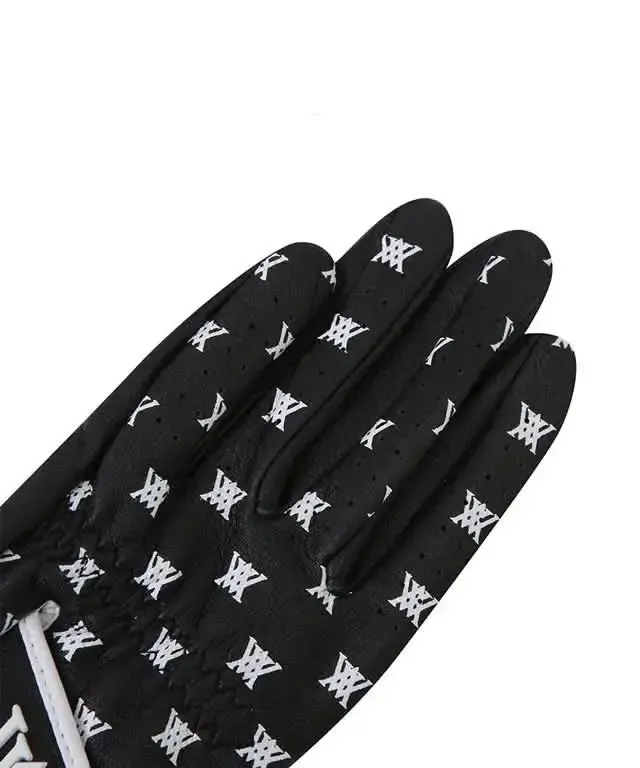 Luxury Monogrammed Left-Hand Golf Gloves for Men - Choose from 3 Elegant Colors