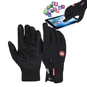 Men's and Women's Classic Black Winter Driving TouchScreen Gloves (Free Shipping)