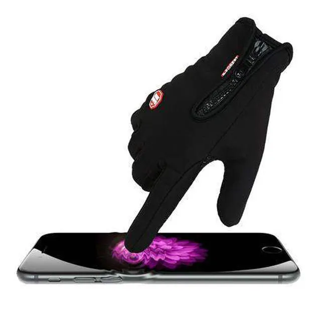 Men's and Women's Classic Black Winter Driving TouchScreen Gloves (Free Shipping)