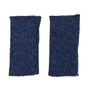 Navy Minimalist Alpaca Gloves | Ethical Style