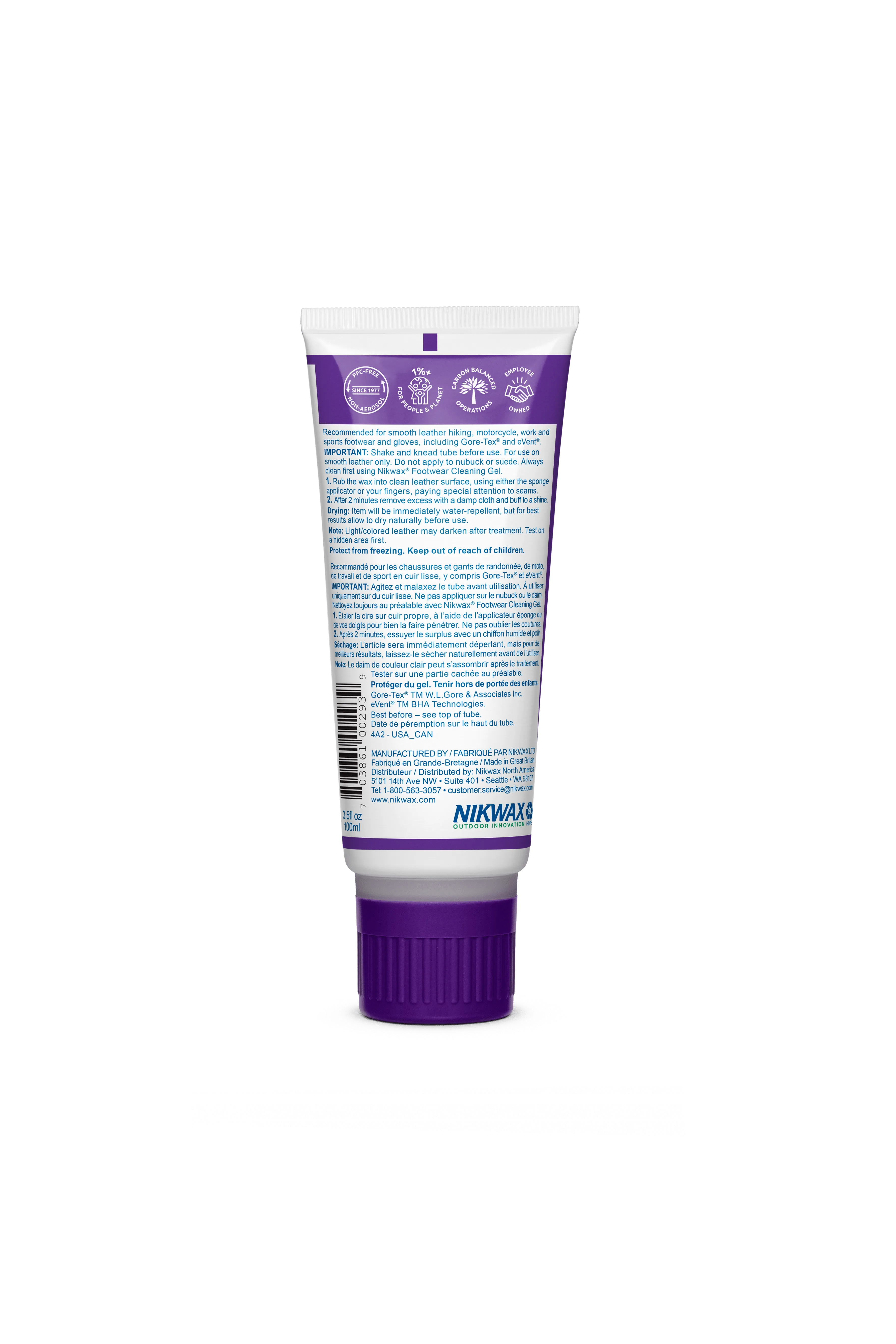 Nikwax Waterproofing Wax for Leather