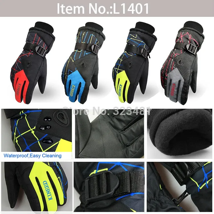 POWERPAI Snowboard Gloves - Breathable POWERPAI