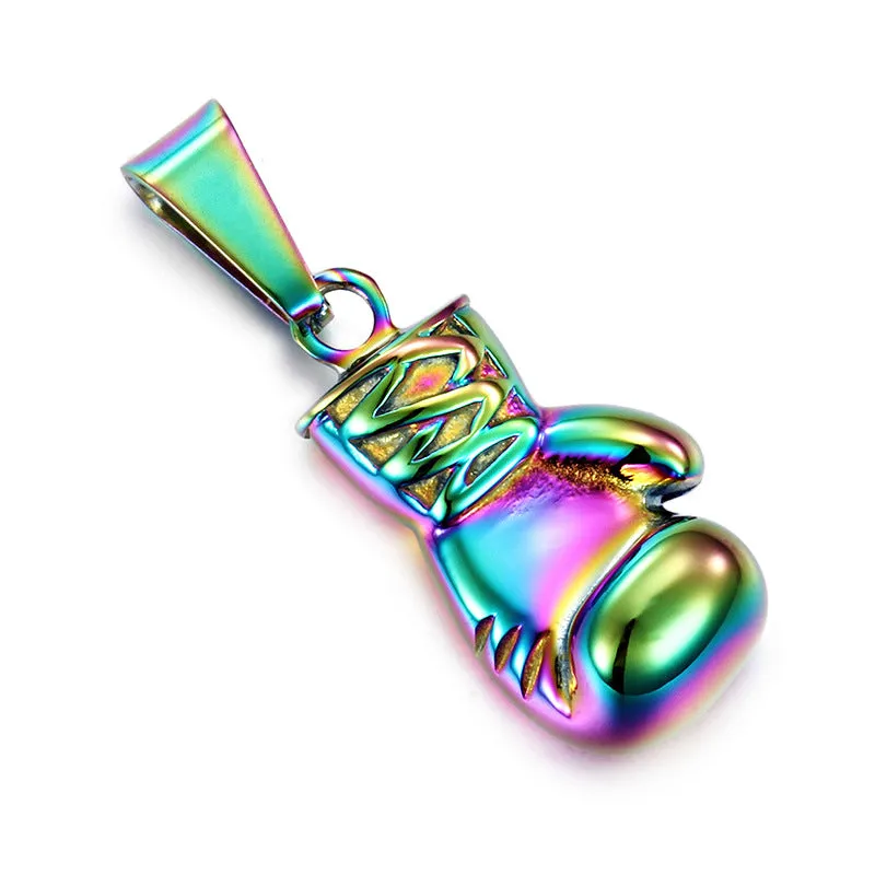 Punk Style Unisex Boxing Gloves Pendant for Fitness Enthusiasts
