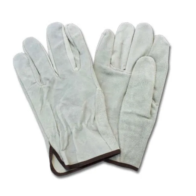 Safety Zone® Cow Grain Split Leather Gloves (S, M, L & XL Available) - Case of 120 Pairs