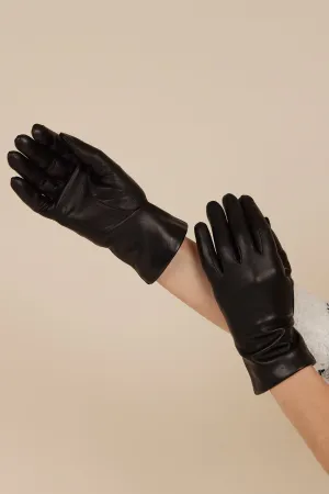 Self Warming Women’s Leather Winter Gloves