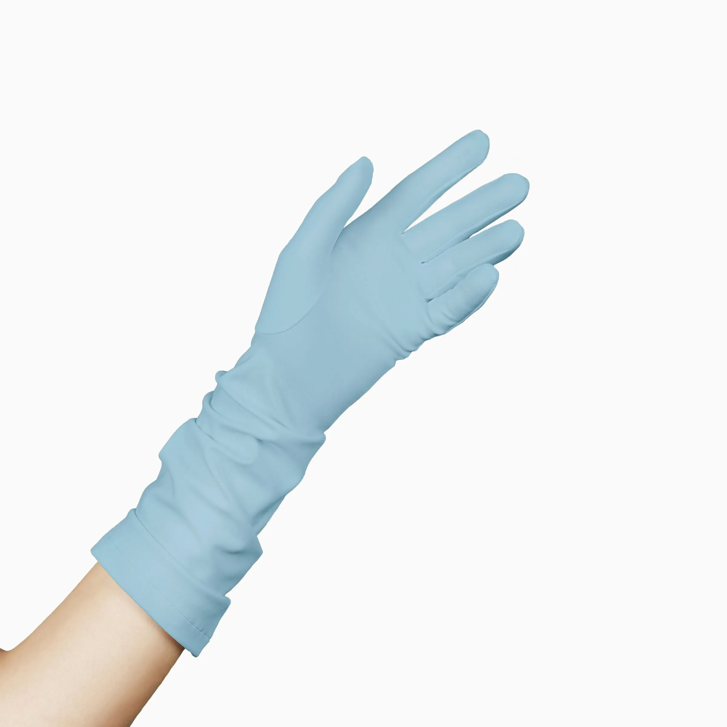 THE JILL - Light Blue Mid Length Glove