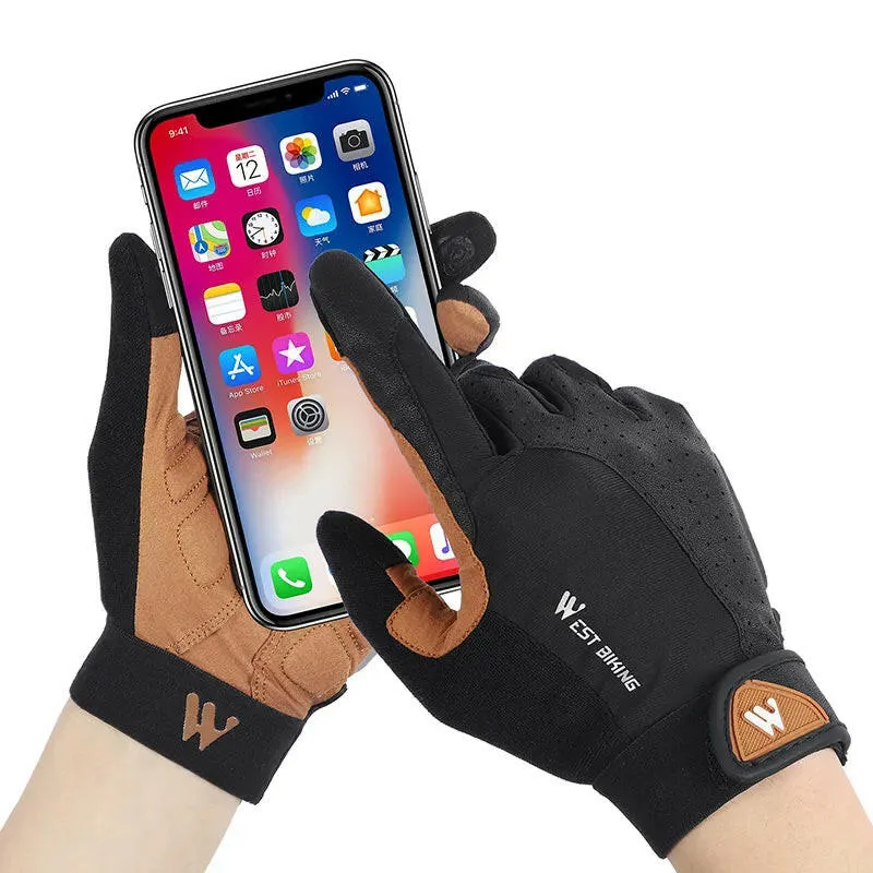 Touch Screen Men Sports Cycling Gloves Women MTB Bike Gloves Motorcycle Bicycle Gloves Fitness Running Gym Riding