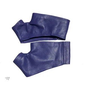 Transform Your Style with Purple Fingerless Mini Gloves