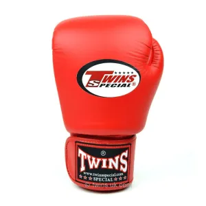 Twins BGVL2-J Red Junior Velcro Boxing Gloves
