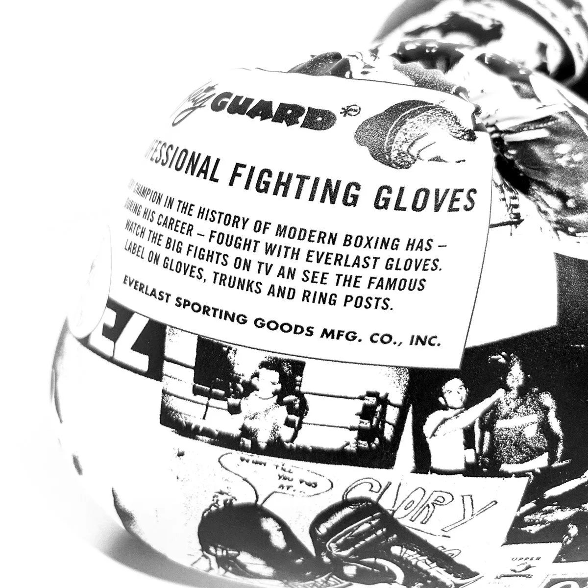 Vintage Poster Spark Training Gloves